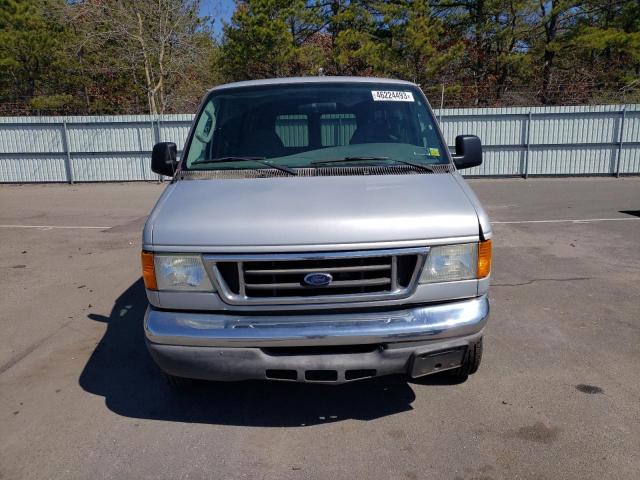 1FBNE31L67DA34159 - 2007 FORD ECONOLINE E350 SUPER DUTY WAGON SILVER photo 5