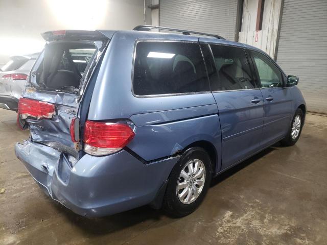 5FNRL3H46AB068765 - 2010 HONDA ODYSSEY EX TURQUOISE photo 3