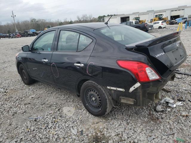 3N1CN7AP8JL851747 - 2018 NISSAN VERSA S BLACK photo 2