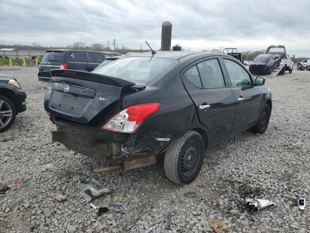 3N1CN7AP8JL851747 - 2018 NISSAN VERSA S BLACK photo 3