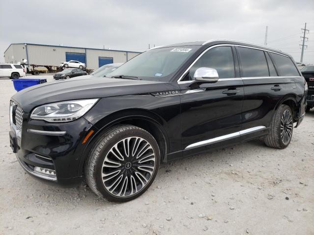 5LM5J9XC8NGL15563 - 2022 LINCOLN AVIATOR BLACK LABEL BLACK photo 1