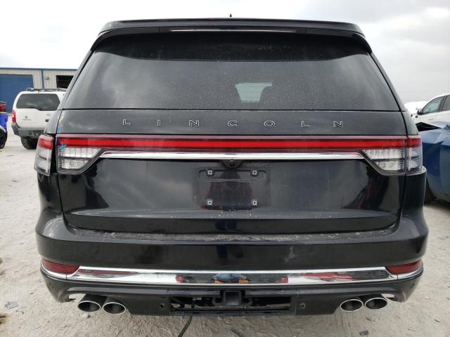 5LM5J9XC8NGL15563 - 2022 LINCOLN AVIATOR BLACK LABEL BLACK photo 6