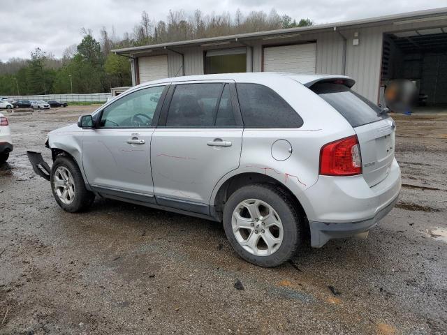 2FMDK3JC6CBA09144 - 2012 FORD EDGE SEL SILVER photo 2