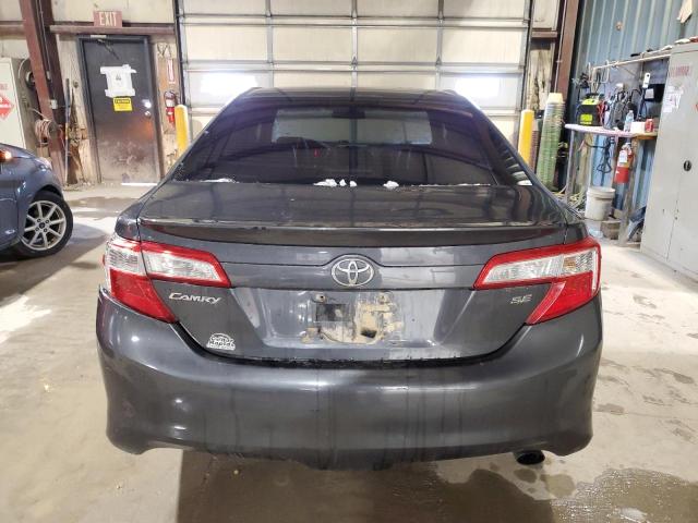 4T1BF1FK4CU045697 - 2012 TOYOTA CAMRY BASE GRAY photo 6