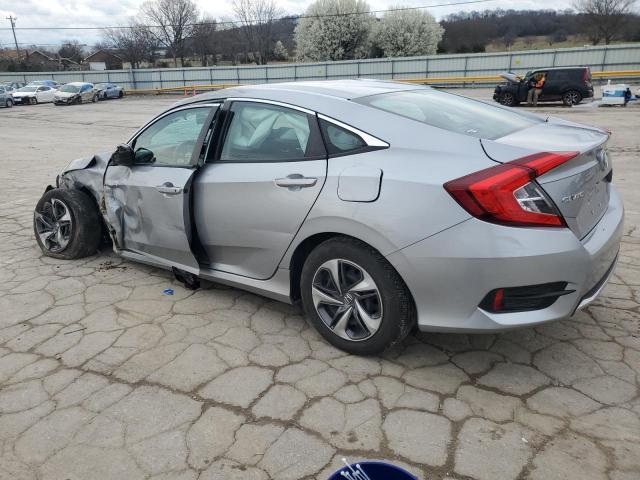 19XFC2F62LE024806 - 2020 HONDA CIVIC LX SILVER photo 2