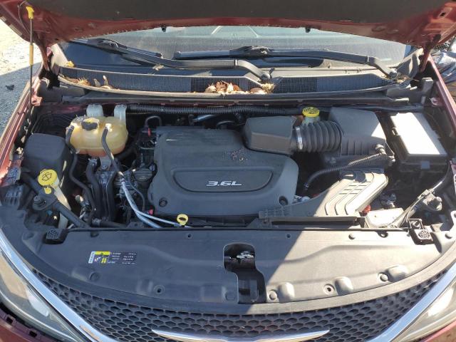 2C4RC1BG5HR785101 - 2017 CHRYSLER PACIFICA TOURING L BURGUNDY photo 12