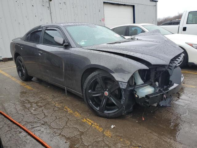 2C3CDXHG4EH164113 - 2014 DODGE CHARGER SXT GRAY photo 4