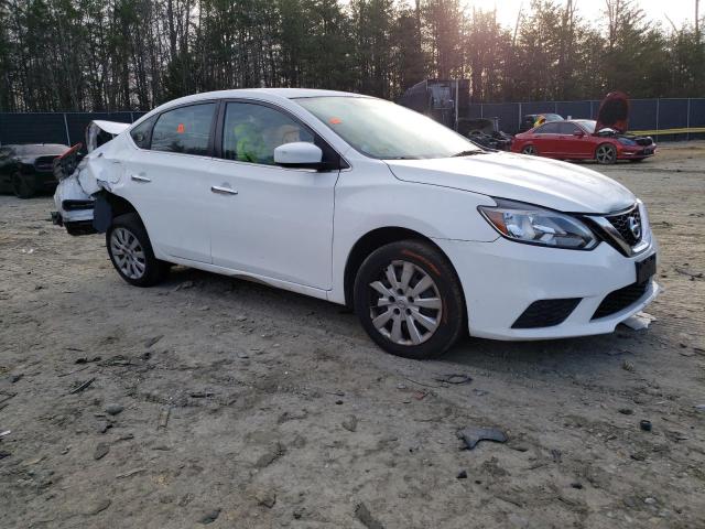 3N1AB7AP0JY295632 - 2018 NISSAN SENTRA S WHITE photo 4