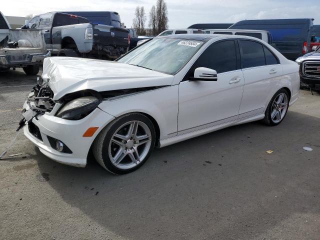 WDDGF5EB0AR093996 - 2010 MERCEDES-BENZ C 300 WHITE photo 1