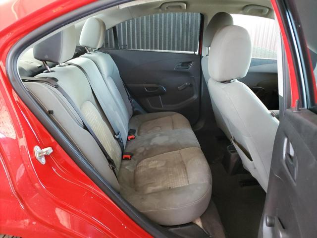 1G1JB5SH4J4108638 - 2018 CHEVROLET SONIC LS წითელი ფოტო 10