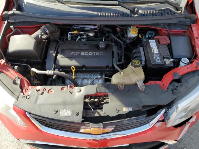 1G1JB5SH4J4108638 - 2018 CHEVROLET SONIC LS წითელი ფოტო 11