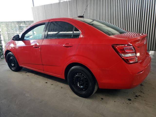 1G1JB5SH4J4108638 - 2018 CHEVROLET SONIC LS წითელი ფოტო 2