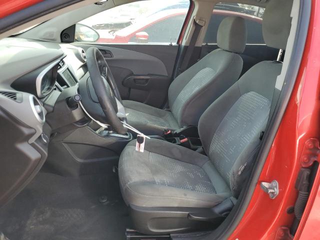 1G1JB5SH4J4108638 - 2018 CHEVROLET SONIC LS წითელი ფოტო 7