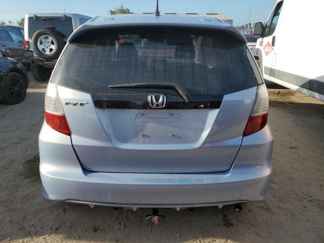 JHMGE88419S056308 - 2009 HONDA FIT SPORT BLUE photo 6