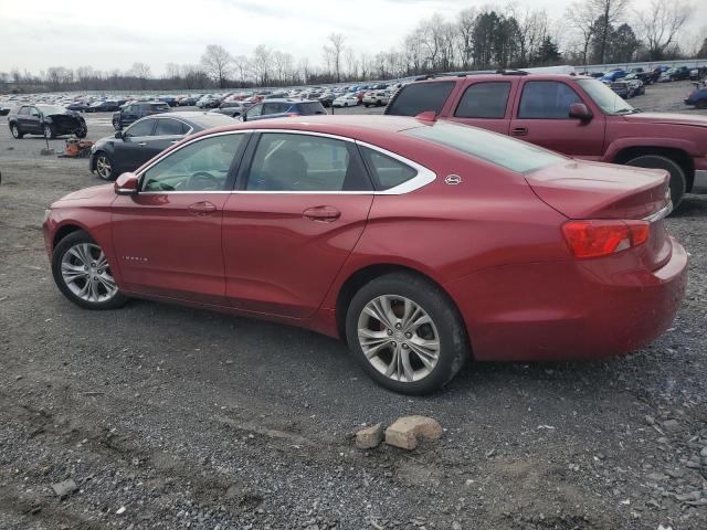 2G1125S38E9106379 - 2014 CHEVROLET IMPALA LT RED photo 2