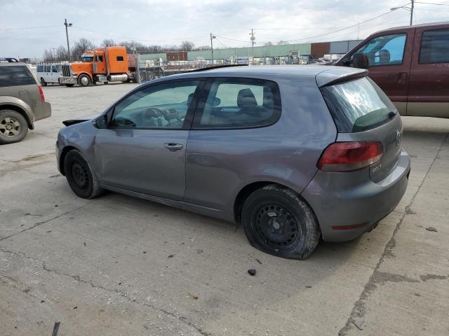 WVWBB7AJ7BW032964 - 2011 VOLKSWAGEN GOLF GRAY photo 2