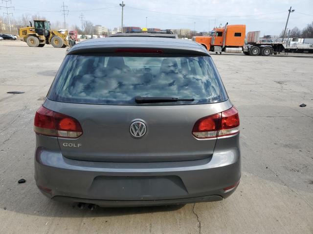 WVWBB7AJ7BW032964 - 2011 VOLKSWAGEN GOLF GRAY photo 6