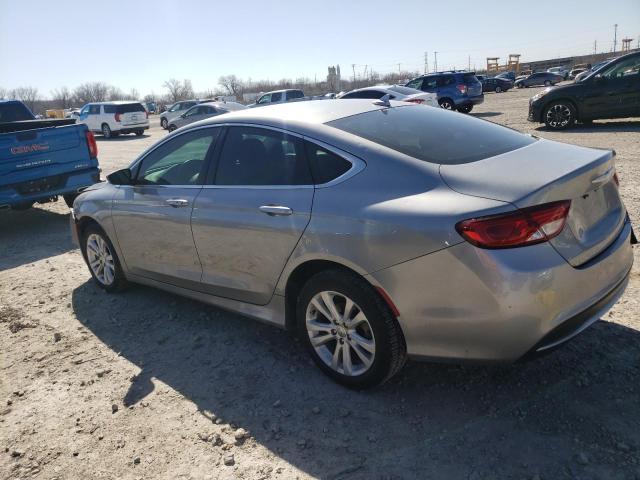 1C3CCCAB4FN662539 - 2015 CHRYSLER 200 LIMITED SILVER photo 2