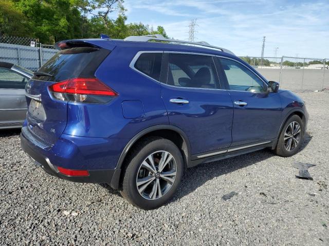 JN8AT2MT0HW146438 - 2017 NISSAN ROGUE S BLUE photo 3