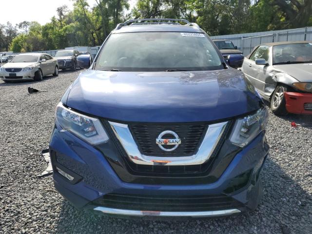 JN8AT2MT0HW146438 - 2017 NISSAN ROGUE S BLUE photo 5