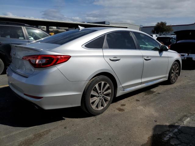 5NPE34AF4FH057451 - 2015 HYUNDAI SONATA SPORT SILVER photo 3