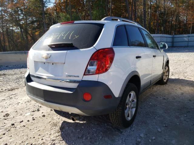 3GNAL1EKXDS616614 - 2013 CHEVROLET CAPTIVA LS 白色 照片 4