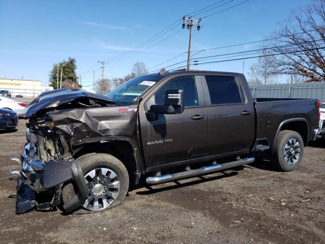 1GC4YNEY4MF106119 - 2021 CHEVROLET SILVERADO K2500 HEAVY DUTY LT BROWN photo 1