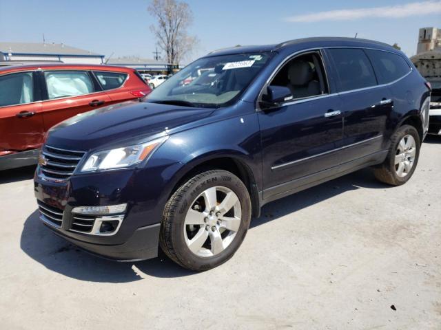 1GNKRJKD6FJ172547 - 2015 CHEVROLET TRAVERSE LTZ BLUE photo 1