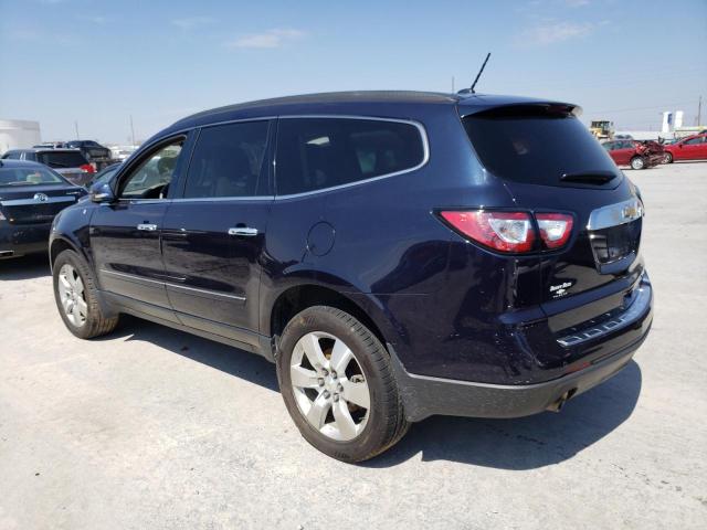 1GNKRJKD6FJ172547 - 2015 CHEVROLET TRAVERSE LTZ BLUE photo 2