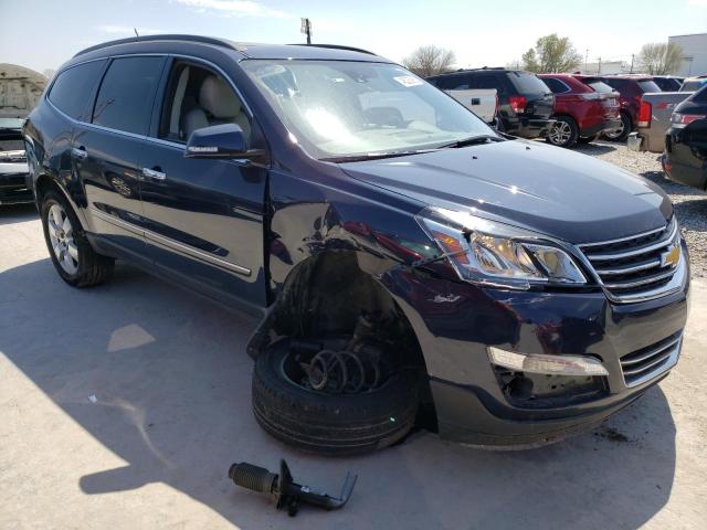 1GNKRJKD6FJ172547 - 2015 CHEVROLET TRAVERSE LTZ BLUE photo 4