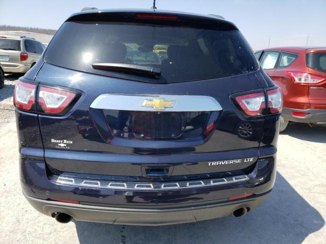 1GNKRJKD6FJ172547 - 2015 CHEVROLET TRAVERSE LTZ BLUE photo 6