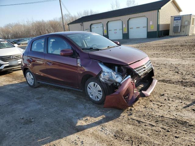 ML32AUHJ8MH009601 - 2021 MITSUBISHI MIRAGE ES MAROON photo 4