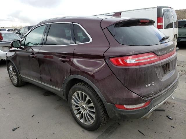 5LMTJ3DH6GUJ18934 - 2016 LINCOLN MKC RESERVE 栗色 照片 2