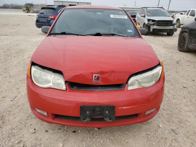 1G8AW18B96Z126967 - 2006 SATURN ION LEVEL 3 RED photo 5