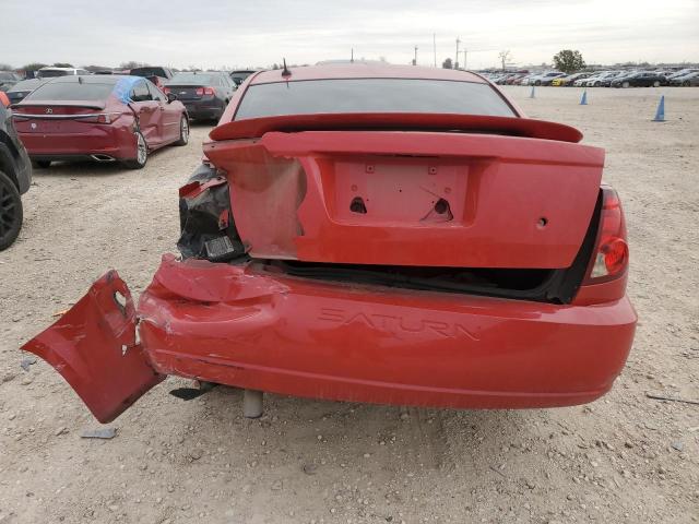 1G8AW18B96Z126967 - 2006 SATURN ION LEVEL 3 RED photo 6