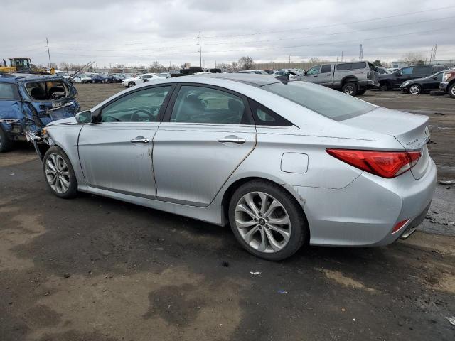 5NPEC4AB5EH874343 - 2014 HYUNDAI SONATA SE SILVER photo 2