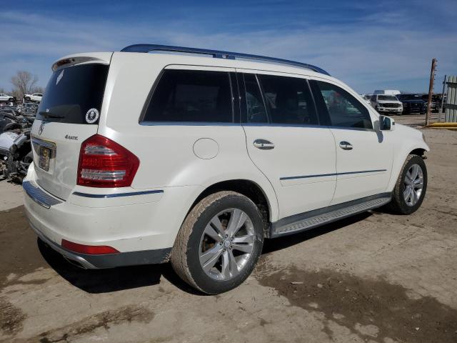4JGBF7BE0BA723980 - 2011 MERCEDES-BENZ GL 450 4MATIC WHITE photo 3