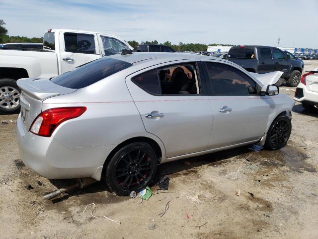 3N1CN7AP9EL828726 - 2014 NISSAN VERSA S SILVER photo 3