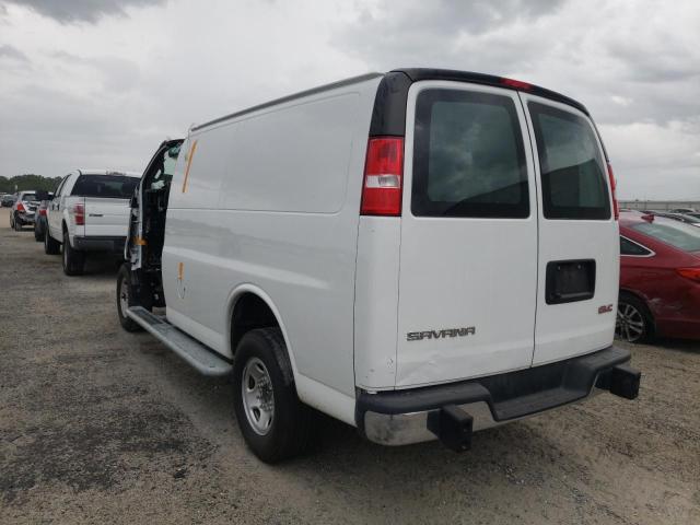 1GTW7AFPXM1185304 - 2021 GMC SAVANA G2500 WHITE photo 2