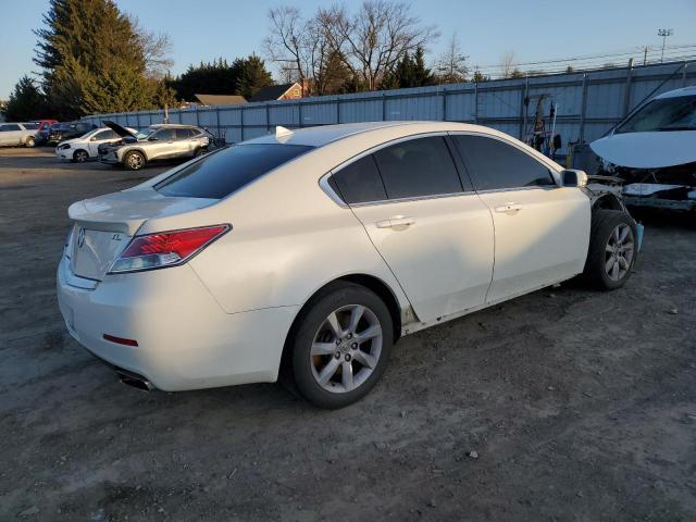 19UUA8F53EA004711 - 2014 ACURA TL TECH WHITE photo 3