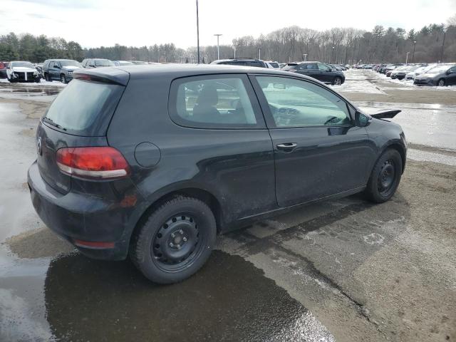 WVWBB7AJ1AW147865 - 2010 VOLKSWAGEN GOLF BLACK photo 3