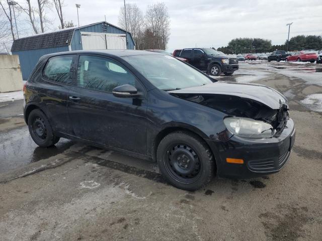 WVWBB7AJ1AW147865 - 2010 VOLKSWAGEN GOLF BLACK photo 4