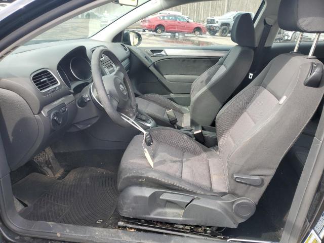 WVWBB7AJ1AW147865 - 2010 VOLKSWAGEN GOLF BLACK photo 7