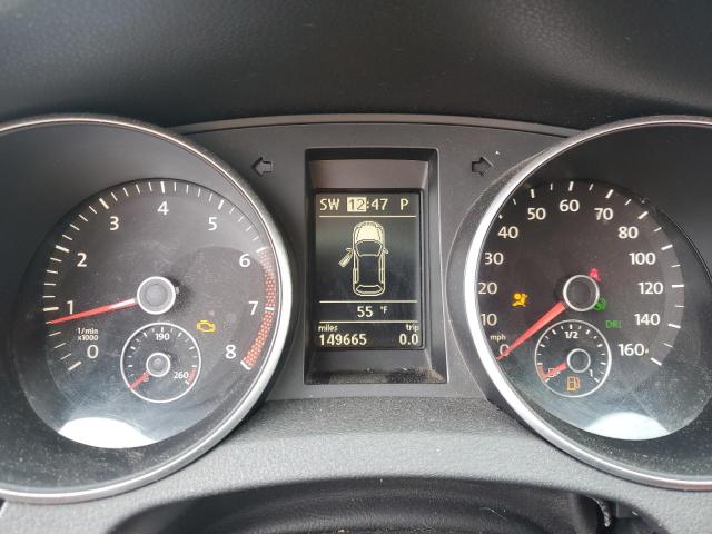 WVWBB7AJ1AW147865 - 2010 VOLKSWAGEN GOLF BLACK photo 9