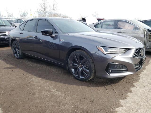 19UUB6F58NA800274 - 2022 ACURA TLX TECH A GRAY photo 4