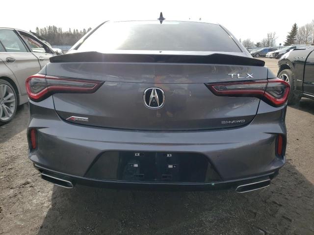 19UUB6F58NA800274 - 2022 ACURA TLX TECH A GRAY photo 6