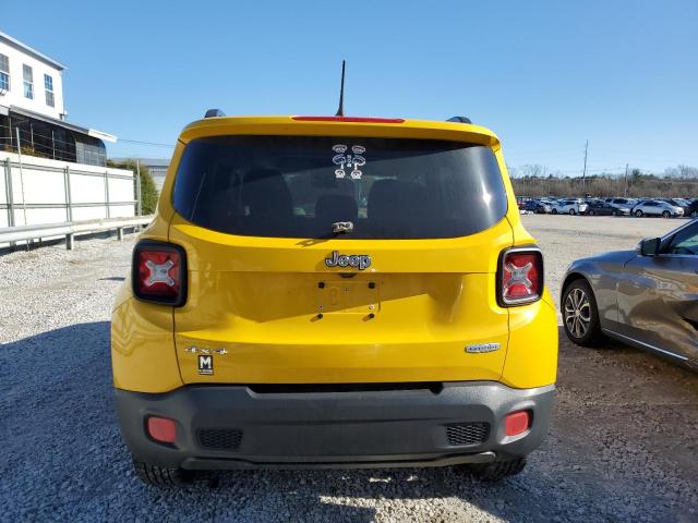 ZACCJBBT0GPC57449 - 2016 JEEP RENEGADE LATITUDE YELLOW photo 6