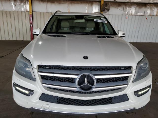 4JGDF7CE7EA292372 - 2014 MERCEDES-BENZ GL 450 4MATIC WHITE photo 5