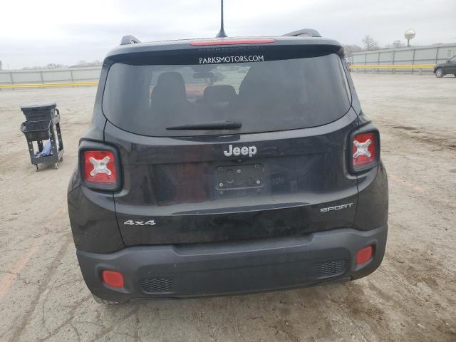 ZACCJBAB4HPF28703 - 2017 JEEP RENEGADE SPORT BLACK photo 6