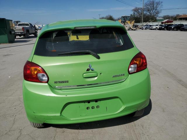 ML32A4HJ6EH019187 - 2014 MITSUBISHI MIRAGE ES GREEN photo 6